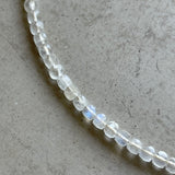 Moonstone Cube Necklace