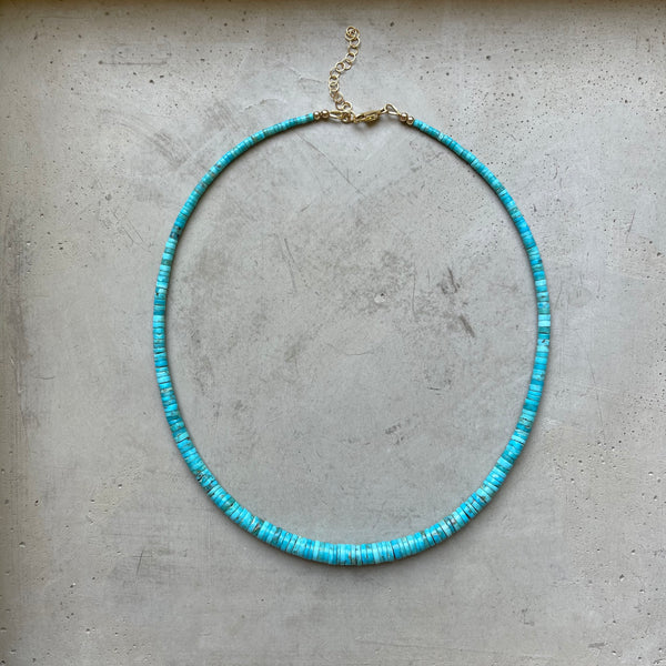 Graduated Turquoise Necklace