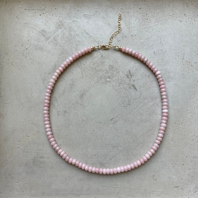 Pink Opal Necklace