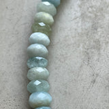 Aquamarine Faceted Necklace