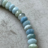 Aquamarine Faceted Necklace