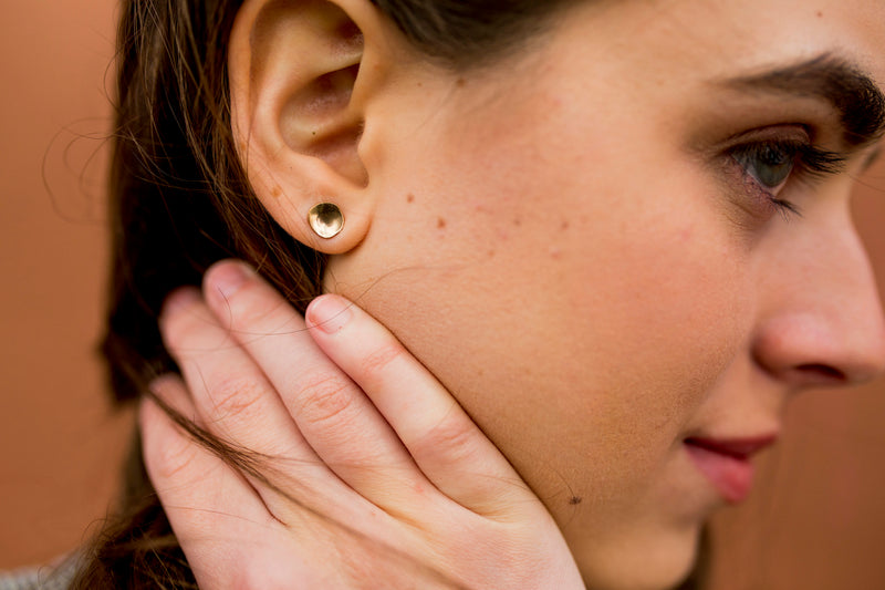 Ace Studs | 14k Solid Gold