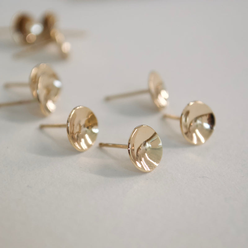 Ace Studs | 14k Solid Gold