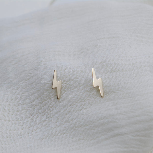 Lightning Bolt Studs