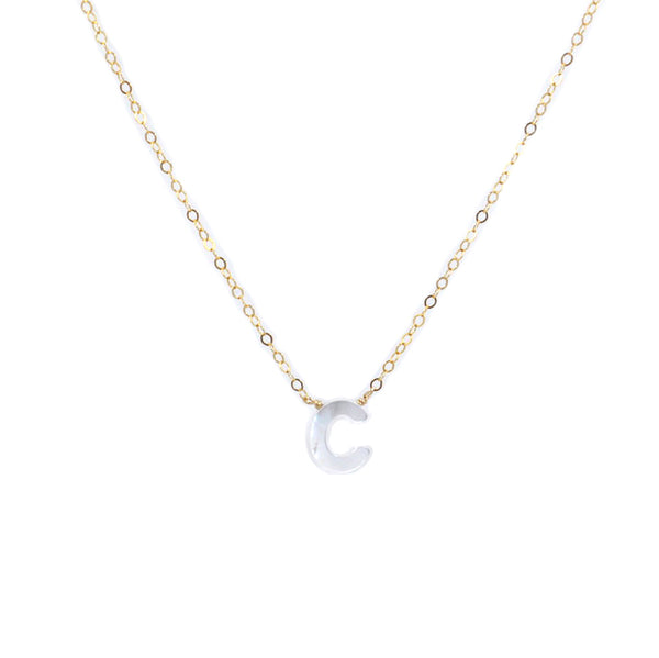 Juliett Letter Necklace