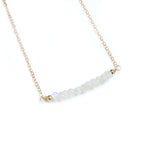 Gemstone Bar Necklace