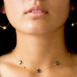 Shooting Star Necklace | Hematite